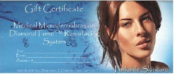 Share a Parkside Gift Certificate - Medical Microdermabrasion 